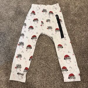 Posh Kiddos Hip Santa Jogger Pants
